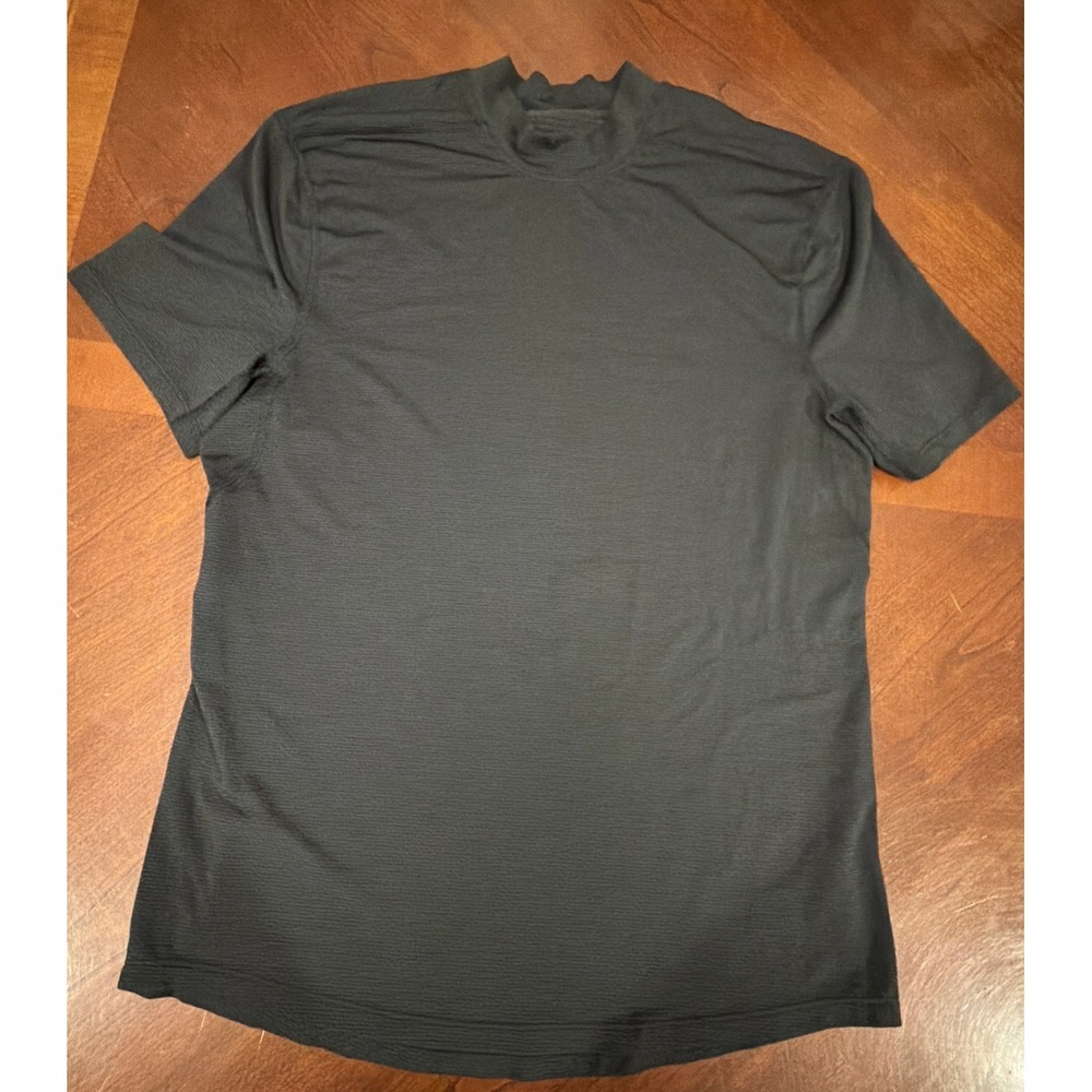 Lululemon Short Sleeve Athletic T Shirt Men's Medium Black
